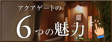 アクアゲートの6つの魅力